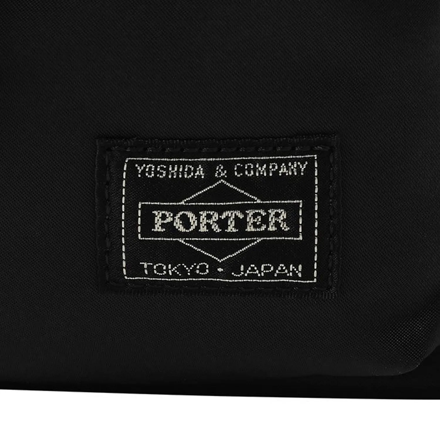 Porter-Yoshida & Co. Balloon Sac Small Nylon - Twill Bucket Bag - Silver Gray