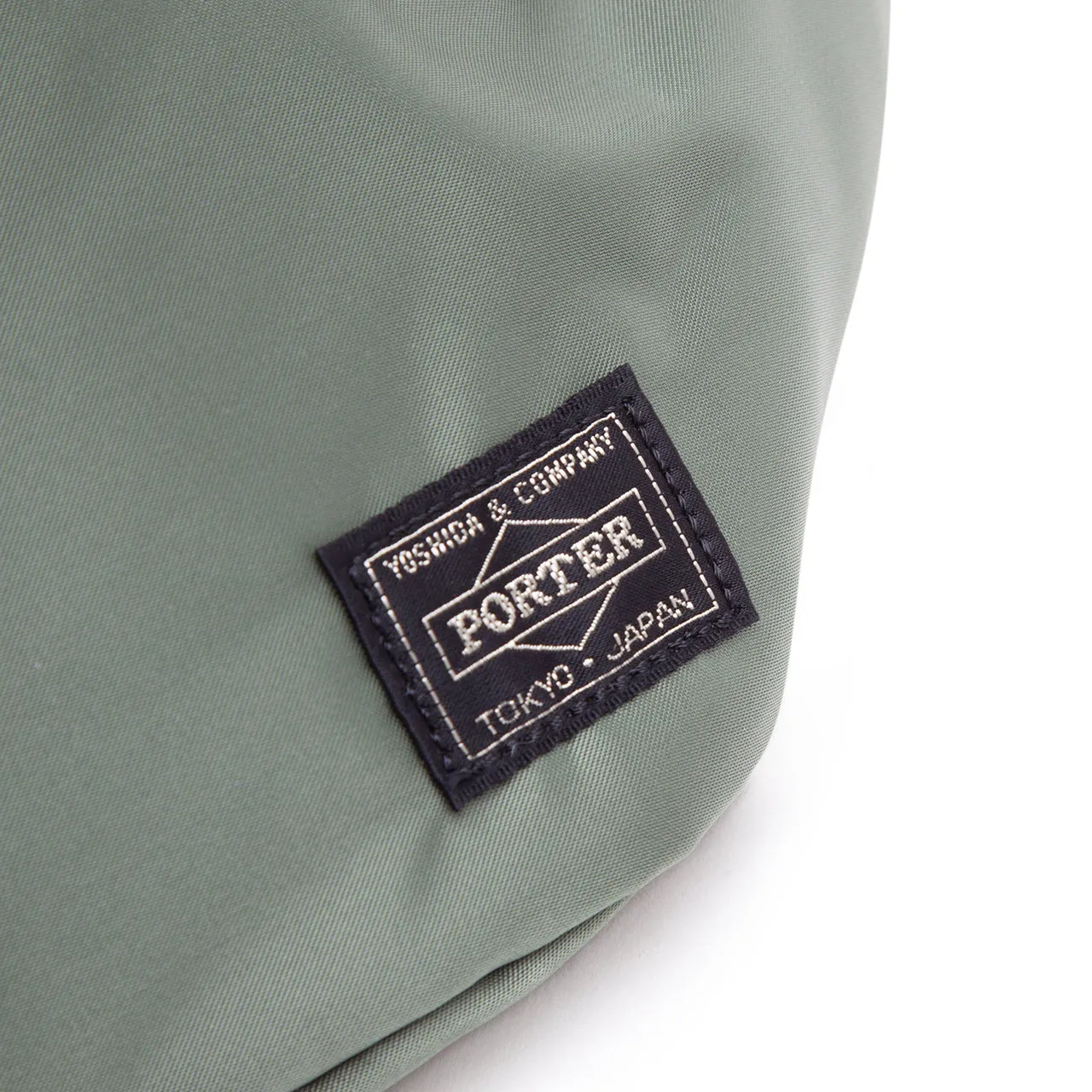 porter-yoshida & co. small tanker waist bag (olive)