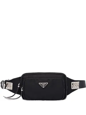 Prada - Black Belt bag - women - Leather/Nylon/metal - 100 - Black