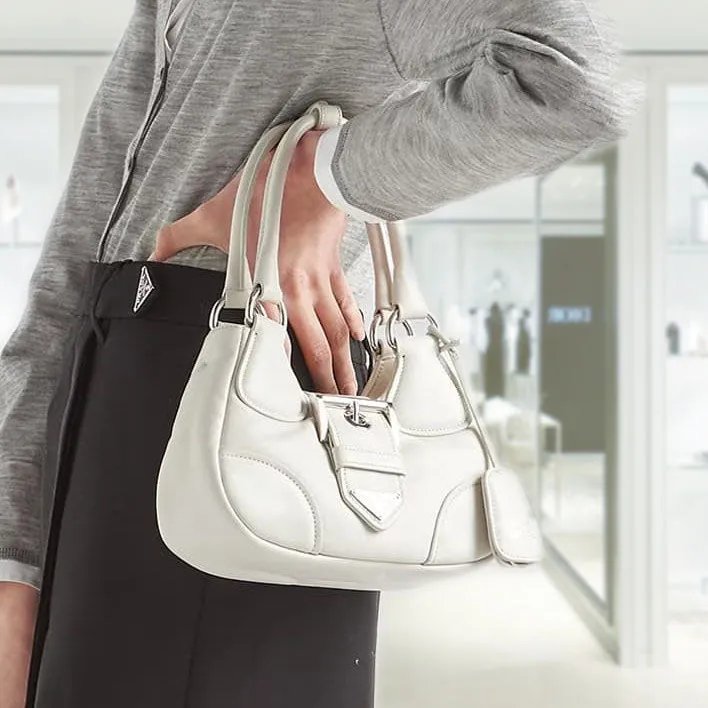 Prada Moon padded nappa-leather bag
