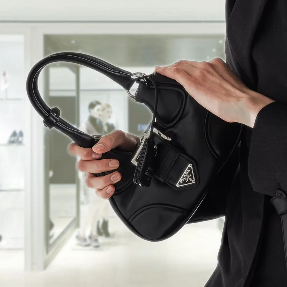 Prada Moon padded nappa-leather bag