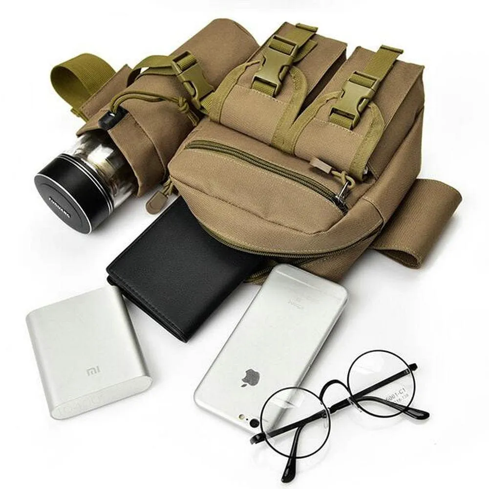 Premium Multi-Pocket Multicolor Waist Pack for Tactical and Outdoor Use
