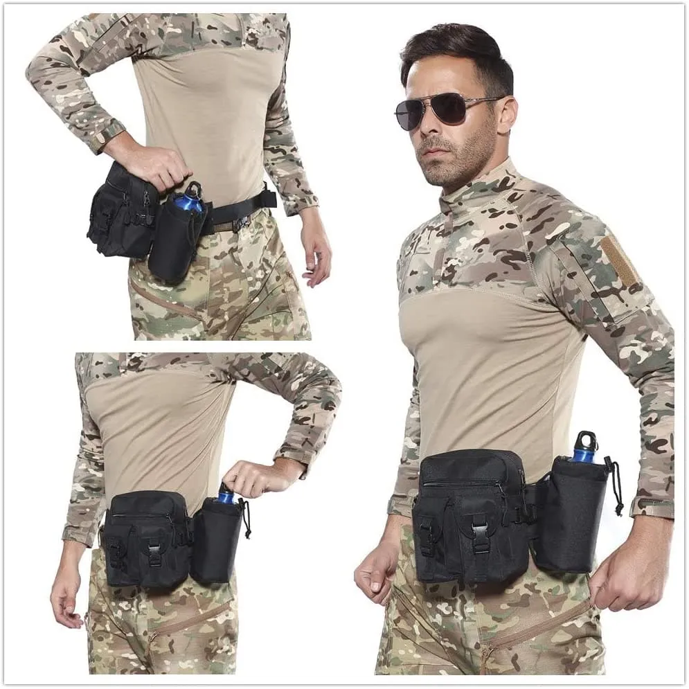 Premium Multi-Pocket Multicolor Waist Pack for Tactical and Outdoor Use
