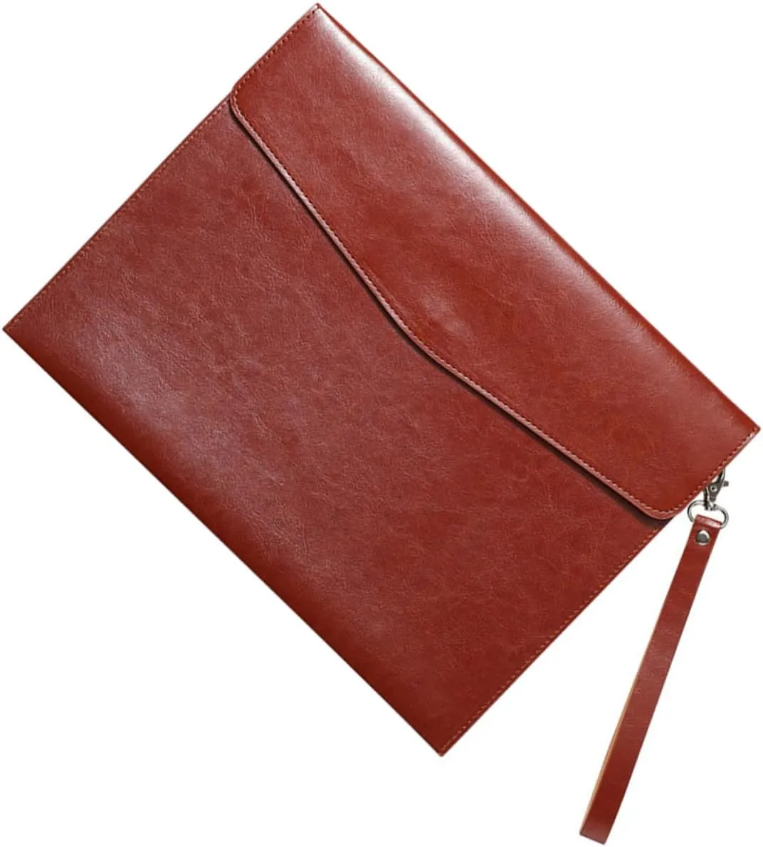 PU Document File Organizer Carrying Case for Men Women Folder Bag for Important Contracts Legal Documents and Certificates Versatile Storage