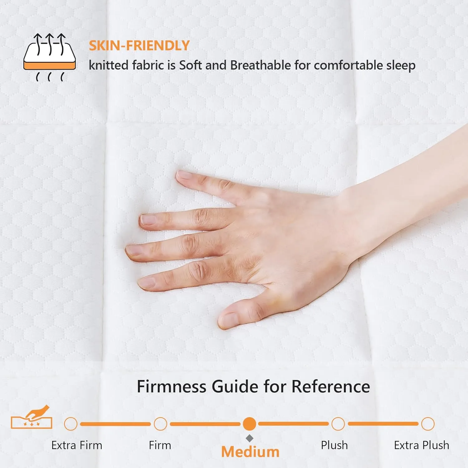 Queen Mattress, 12 Inch Hybrid Mattress Queen Size - Gel Memory Foam & Pocket Springs, Pressure Relief & Motion Isolation, Breathable & Cool Fabric, Medium Firm Bed in a Box, CertiPUR-US