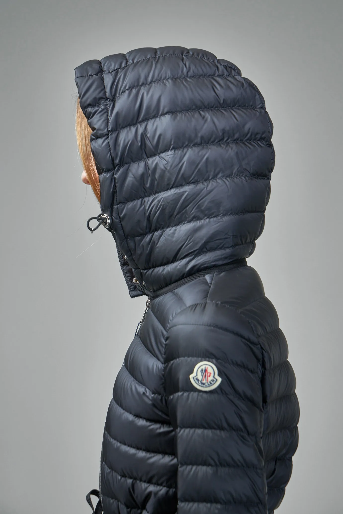 Raie Packable Hooded Short Down Jacket