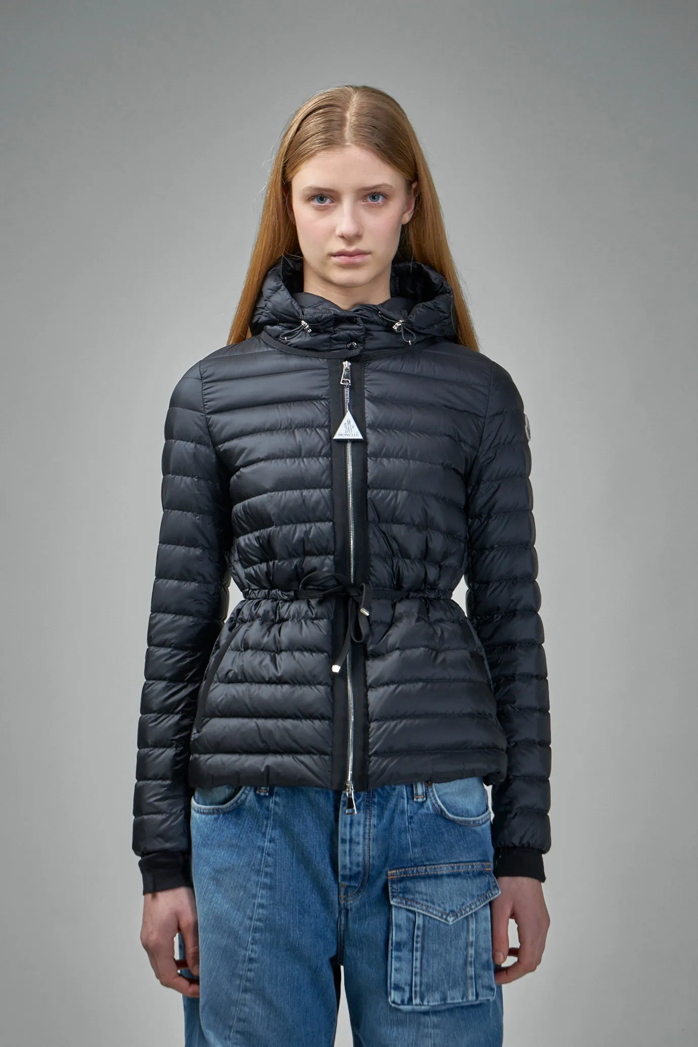 Raie Packable Hooded Short Down Jacket