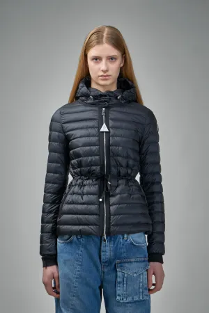 Raie Packable Hooded Short Down Jacket