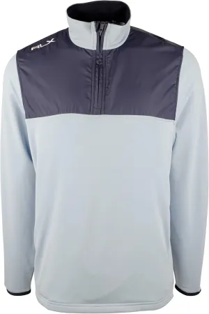 Ralph Lauren Men's Water Repellant Stretch Pullover Shirt BLU Small