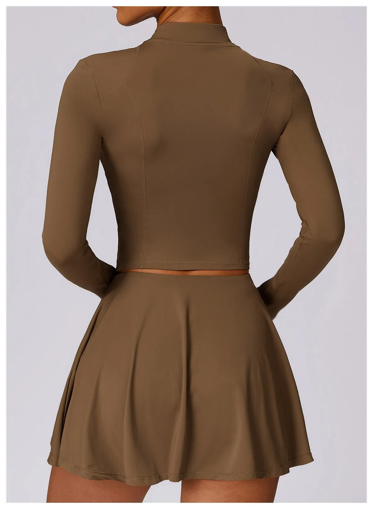 Raya Zip Longsleeve Top UPF 50 