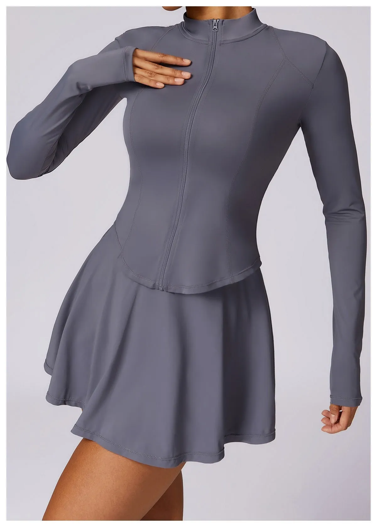 Raya Zip Longsleeve Top UPF 50 