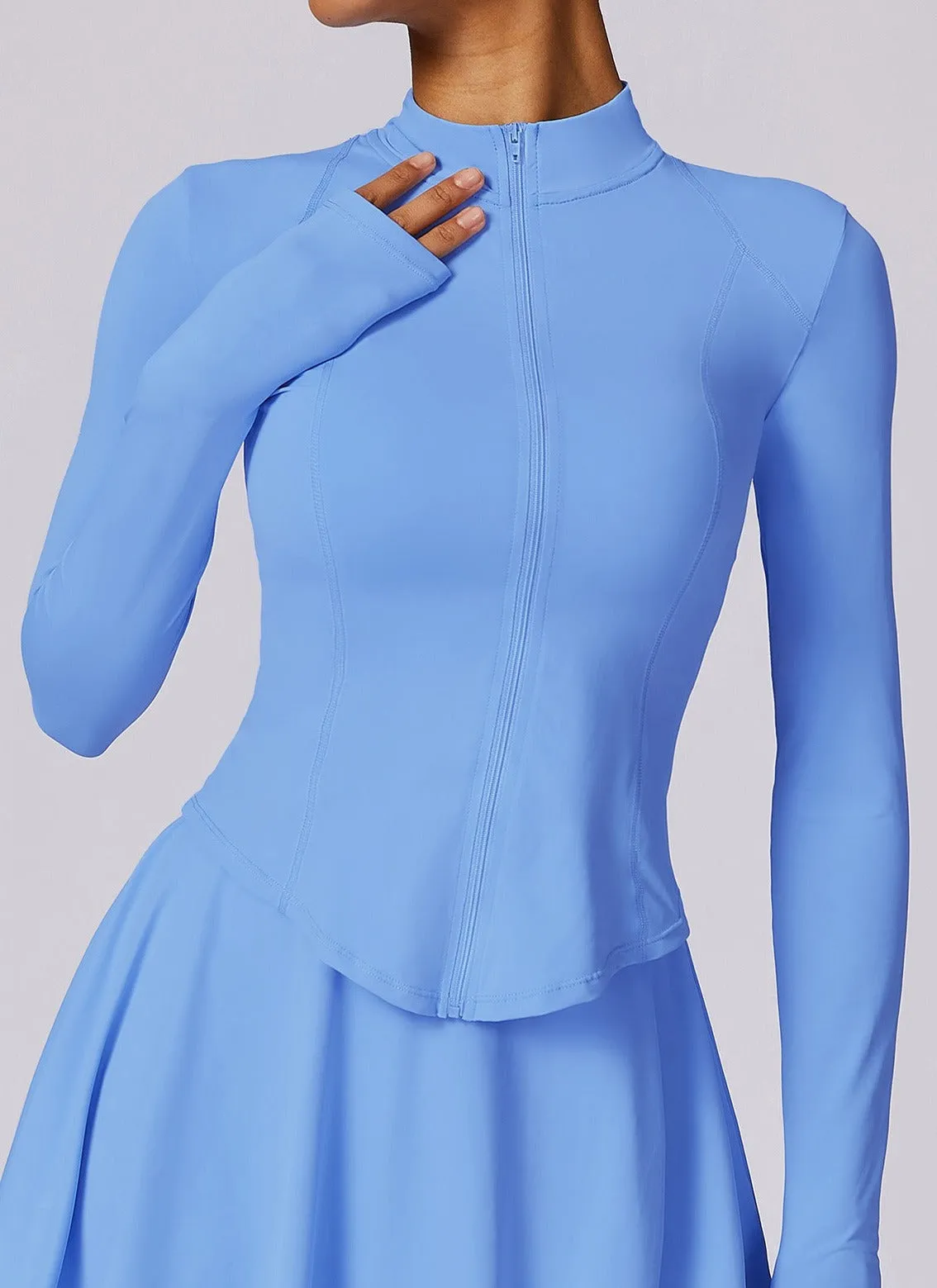 Raya Zip Longsleeve Top UPF 50 