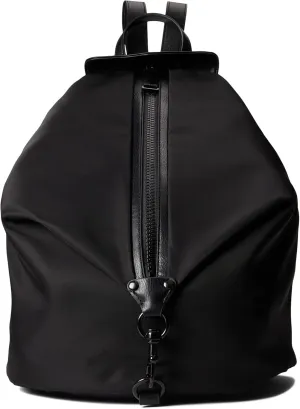Rebecca Minkoff Jumbo Zipped Nylon Backpack Black One Size