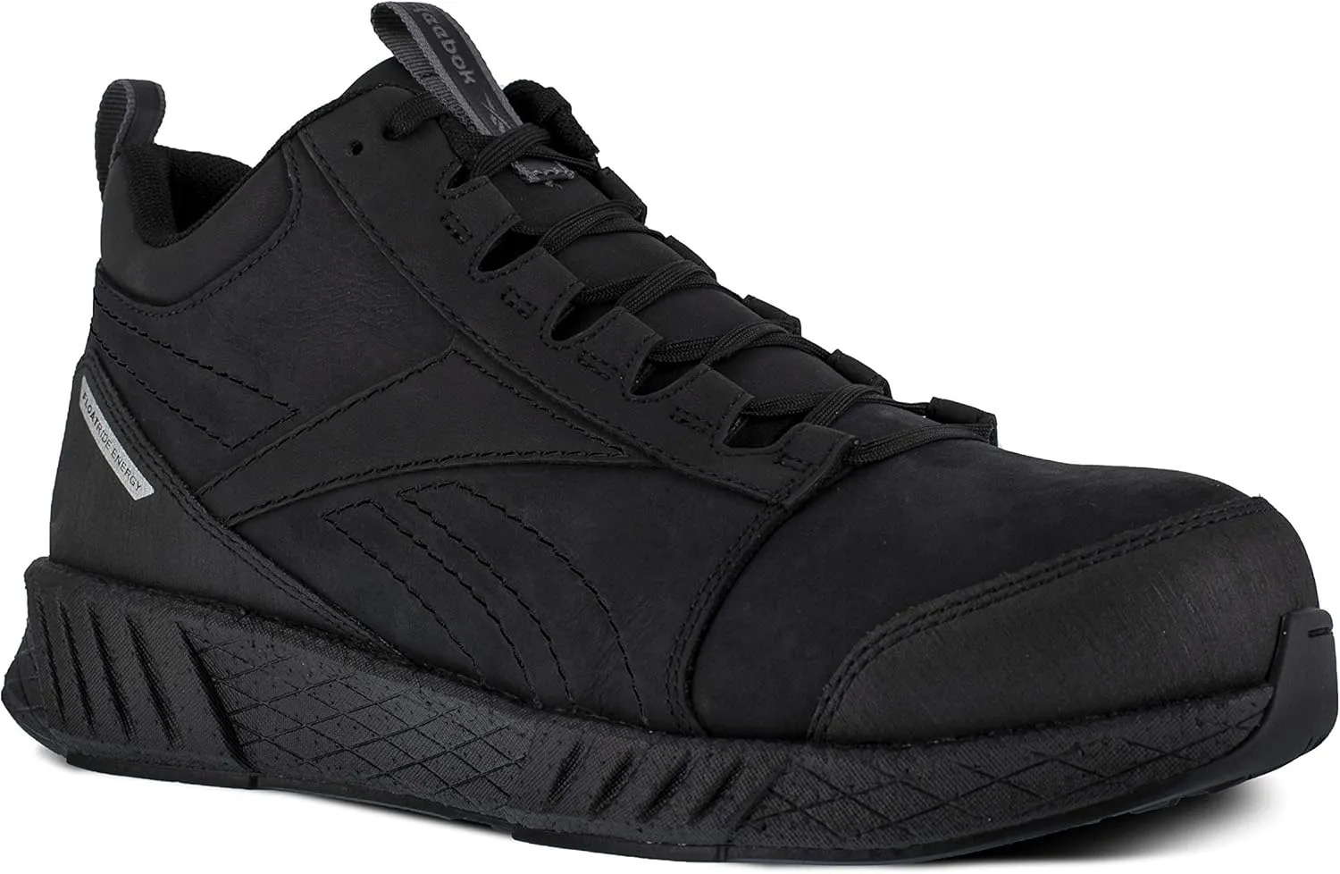 Reebok Men's Rb4301 Fusion Formidable Safety Composite Toe Athletic Work Mid Cut Shoe Black Industrial & Construction Boot