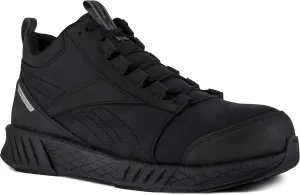 Reebok Men's Rb4301 Fusion Formidable Safety Composite Toe Athletic Work Mid Cut Shoe Black Industrial & Construction Boot