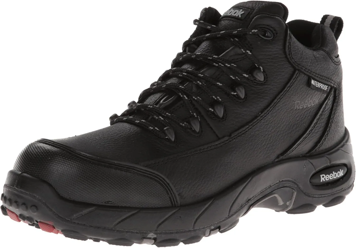 Reebok mens Tiahawk Safety Toe Waterproof Sport Work Industrial Construction Boot, Black, 12 X-Wide US
