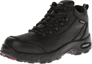 Reebok mens Tiahawk Safety Toe Waterproof Sport Work Industrial Construction Boot, Black, 12 X-Wide US