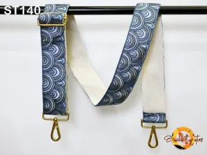 Replacement Guitar Strap Crossbody Sling Bag Strap for Purses Embroidered Adjustable Handbag Boho Strap Embroidery Camera Strap Gift for Mom