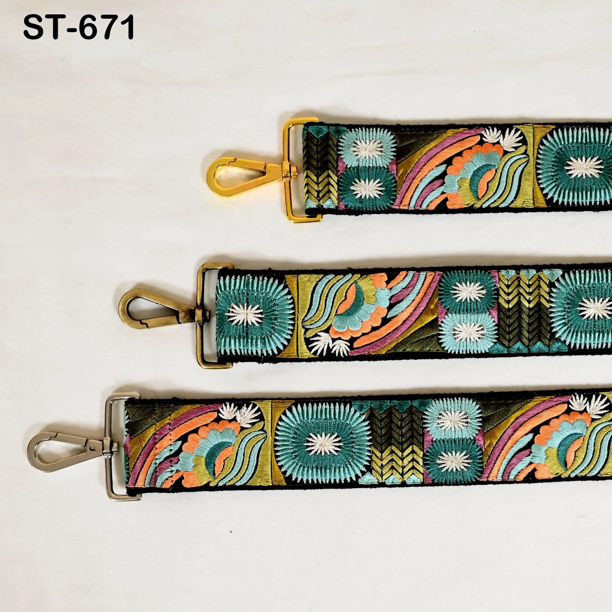 Replacement Purse Strap Crossbody Strap for Purses Detachable Embroidered Bag Strap Embroidery Guitar Strap Handbag Strap Gift Mothers Day