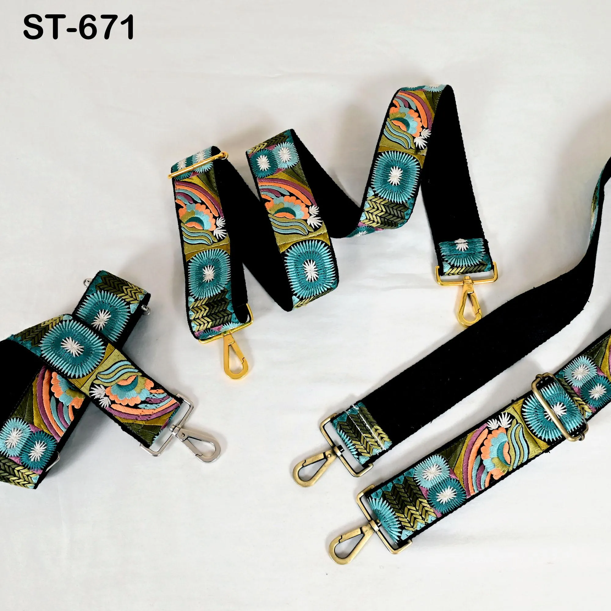 Replacement Purse Strap Crossbody Strap for Purses Detachable Embroidered Bag Strap Embroidery Guitar Strap Handbag Strap Gift Mothers Day