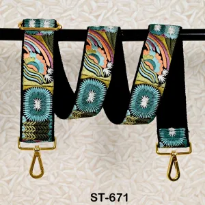 Replacement Purse Strap Crossbody Strap for Purses Detachable Embroidered Bag Strap Embroidery Guitar Strap Handbag Strap Gift Mothers Day