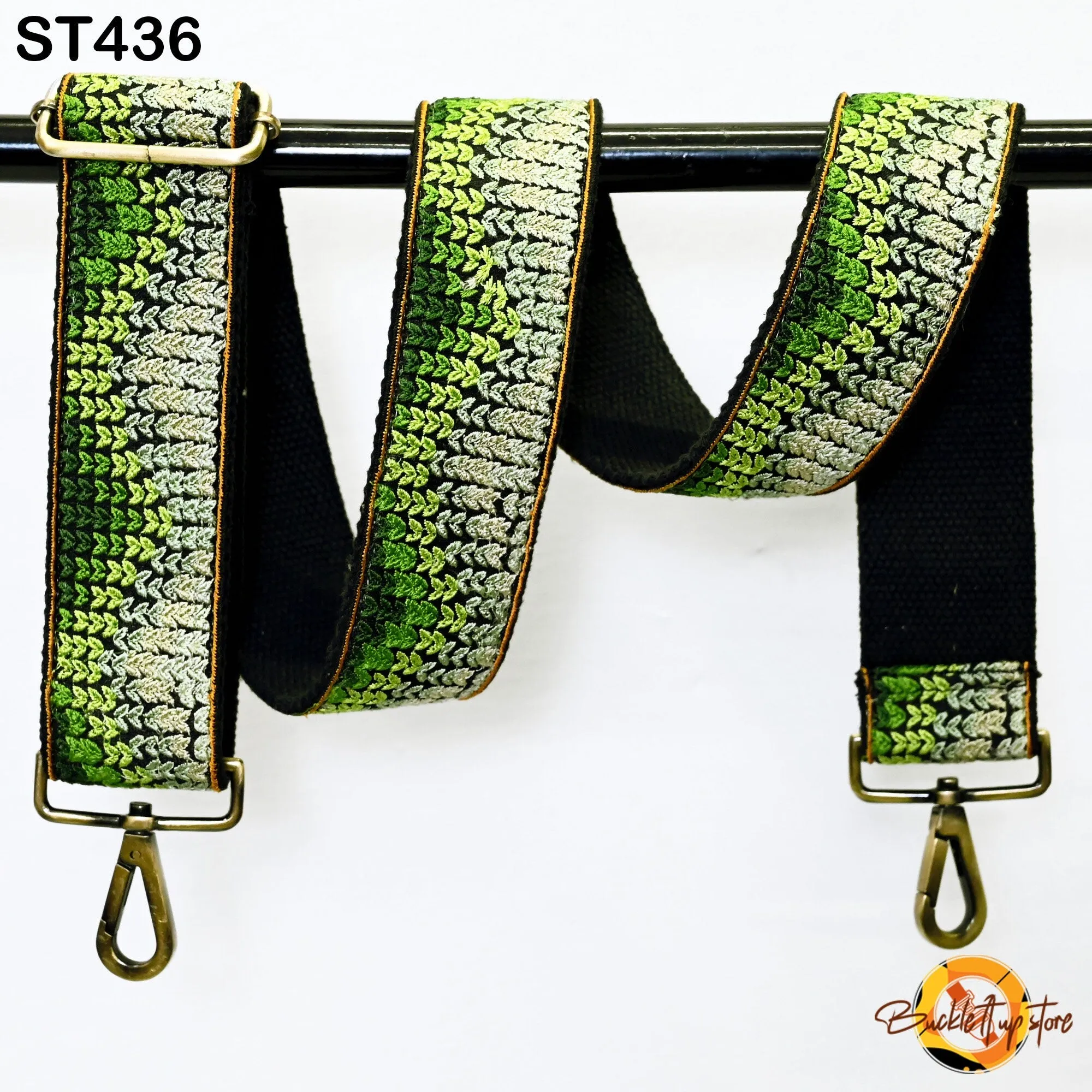 Replacement Purse Strap Embroidery Crossbody Strap for Purses Floral Embroidered Bag Strap Boho Guitar Strap Handbag Strap Gift for Sister