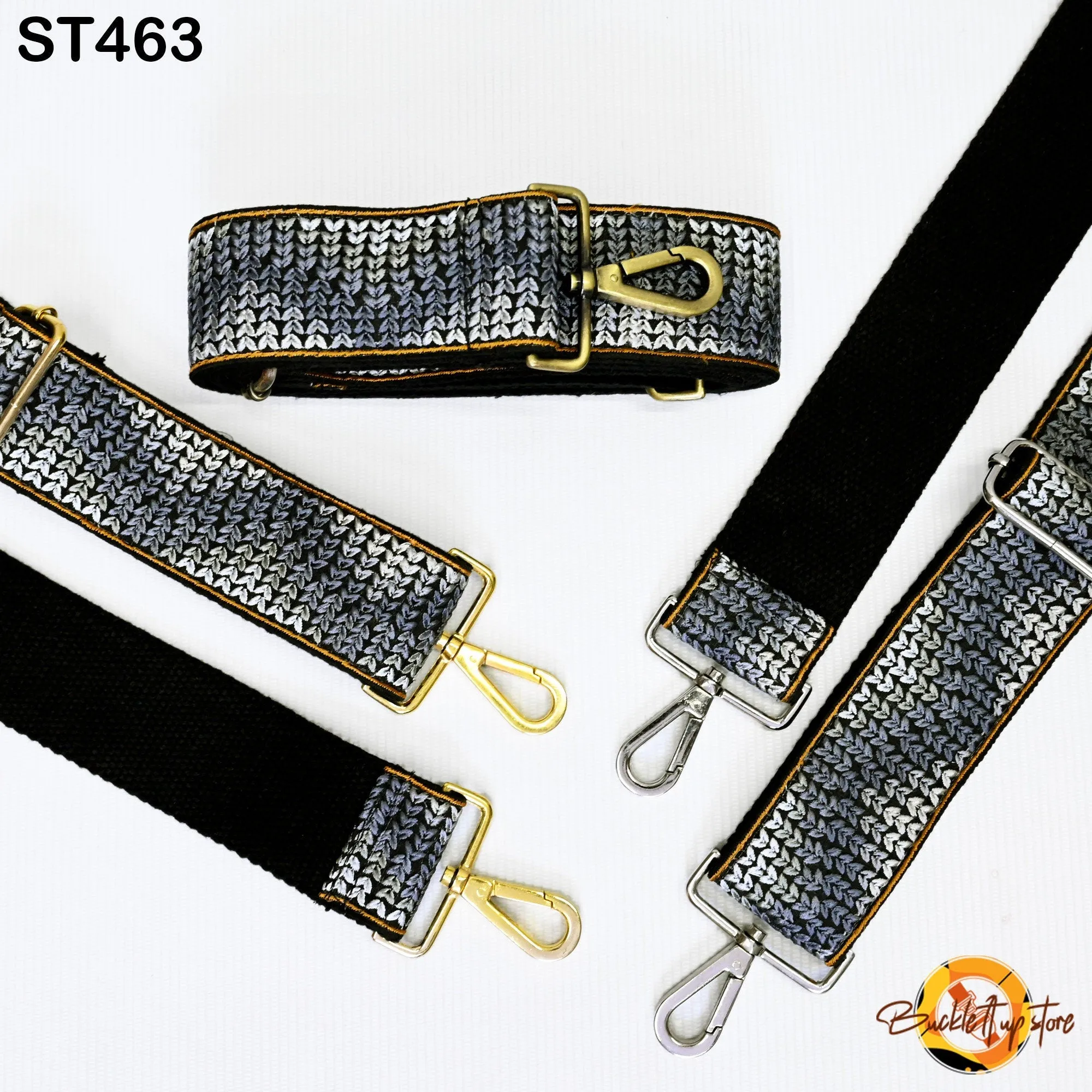 Replacement Purse Strap Embroidery Crossbody Strap for Purses Floral Embroidered Bag Strap Boho Guitar Strap Handbag Strap Gift for Sister