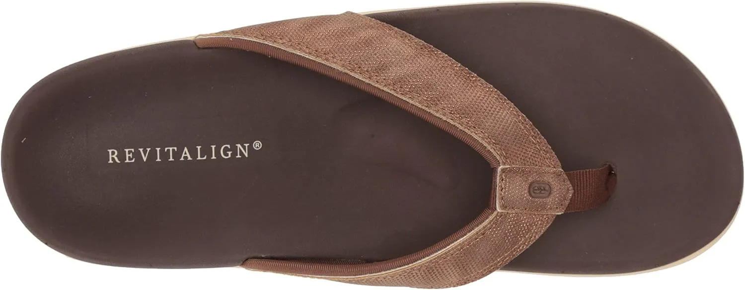 REVITALIGN Women's Yumi Metallic Orthotic Sandal