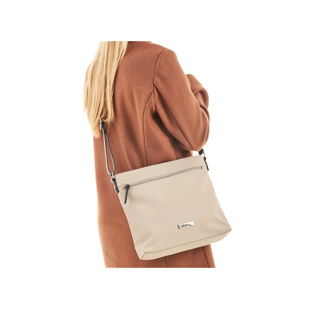 Rieker Classic Messenger Bag Taupe