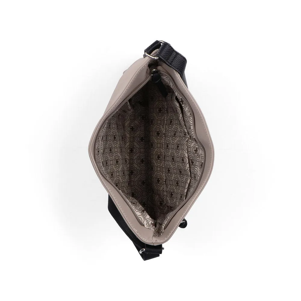 Rieker Classic Messenger Bag Taupe