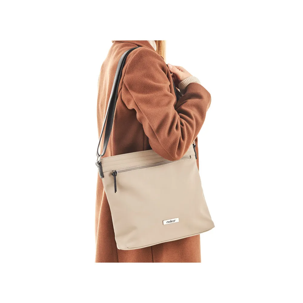 Rieker Classic Messenger Bag Taupe