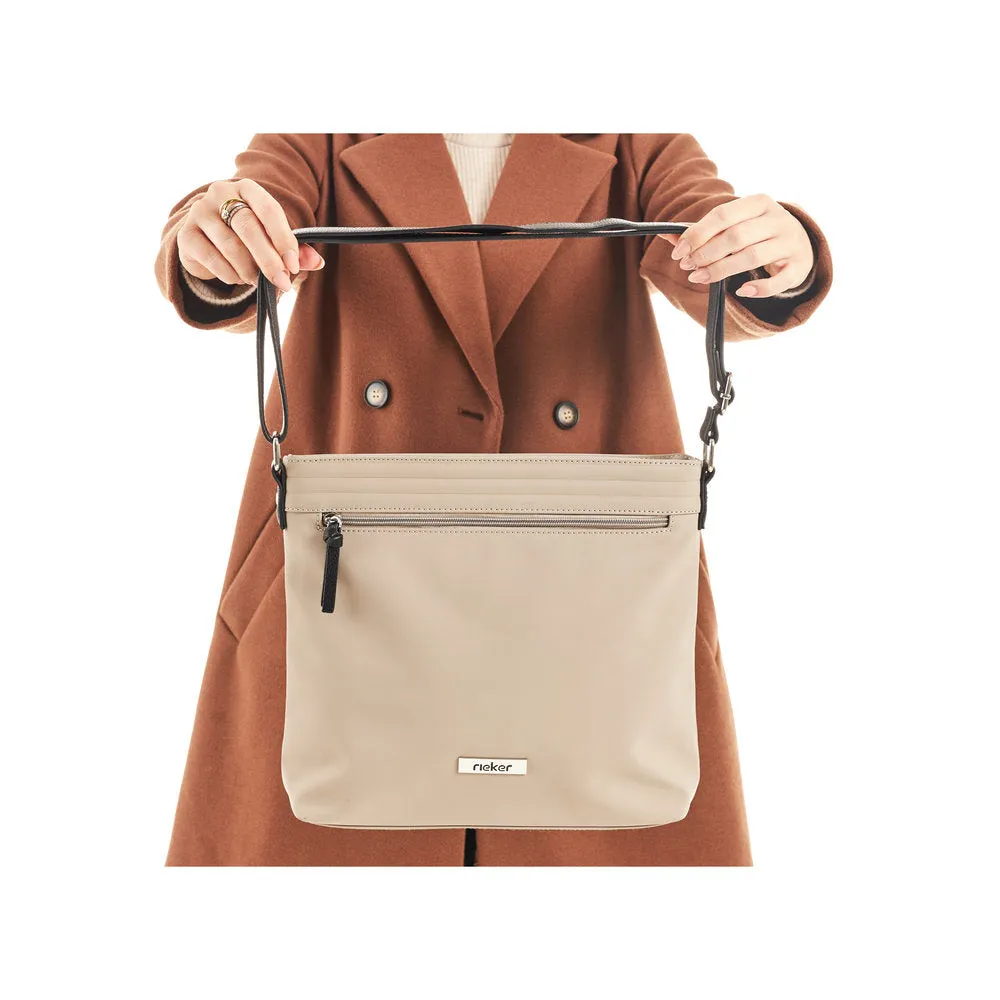 Rieker Classic Messenger Bag Taupe
