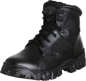 ROCKY Alpha Force Waterproof Public Service Boot, Black, Size 10(WI)