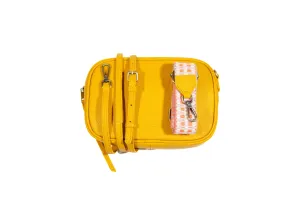 Rosie Crossbody Bag with 2 Straps, 2nd Edition (Mustard)