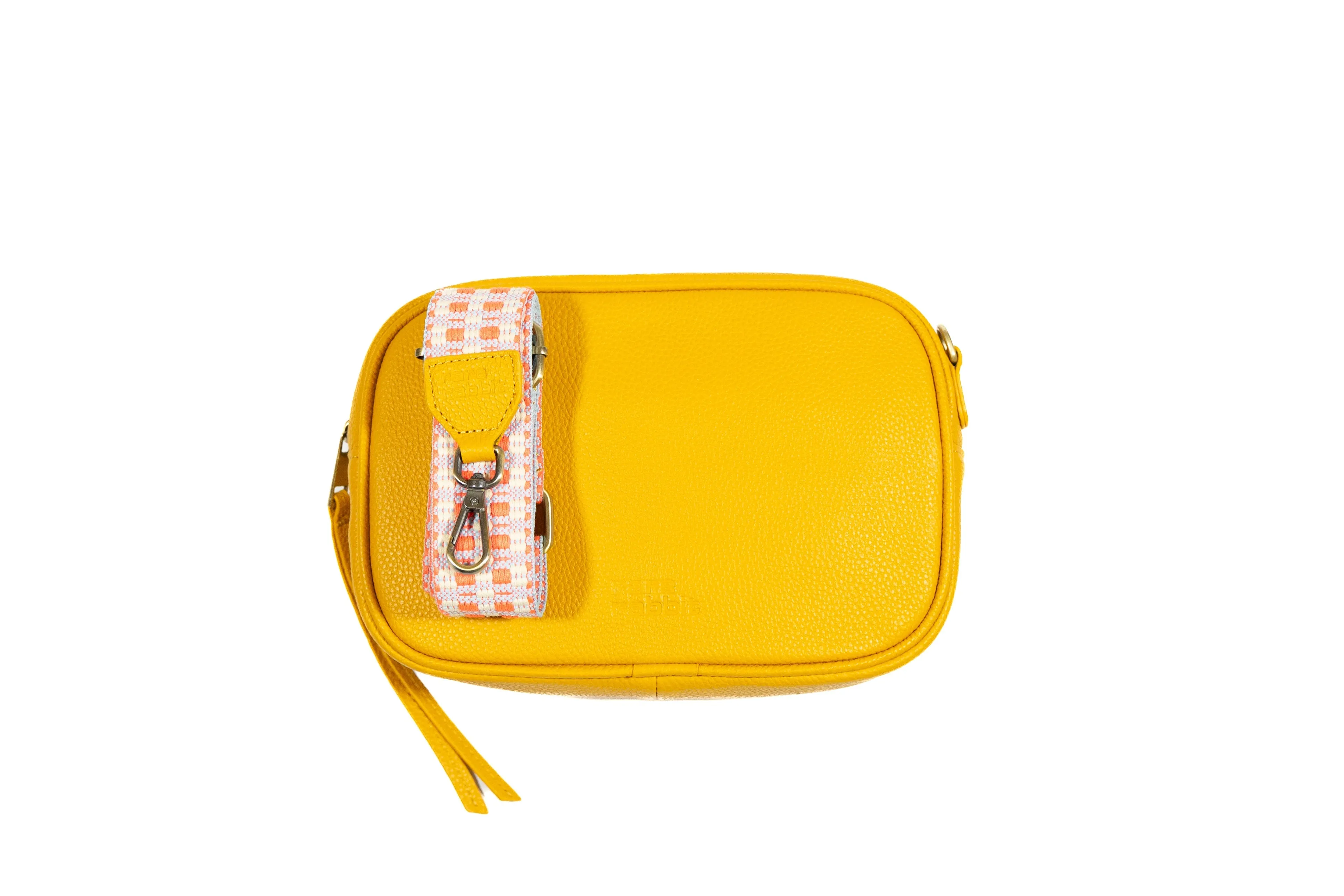 Rosie Crossbody Bag with 2 Straps, 2nd Edition (Mustard)