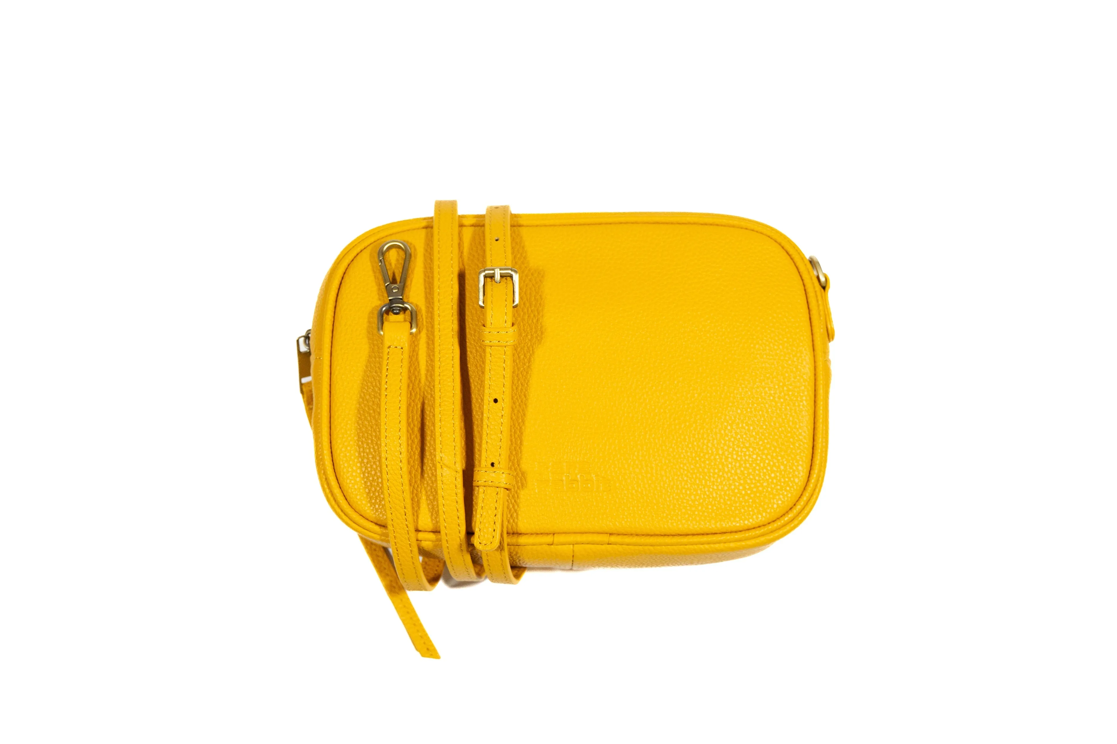 Rosie Crossbody Bag with 2 Straps, 2nd Edition (Mustard)