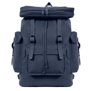 ROTHCO Canvas European Style Rucksack, Heavyweight Canvas Material, 20" x 13" x 7.5", Multi-Pocket Design