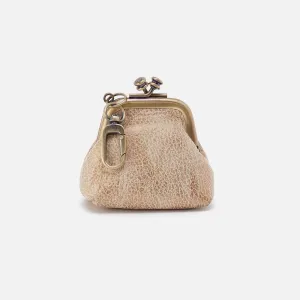 Run Frame Pouch - Gold Leaf Metallic Leather