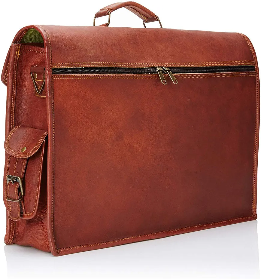 Rustic Brown Leather Bag