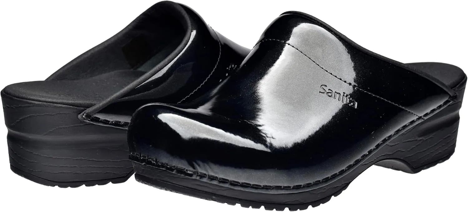 Sanita Isadora' Monochrome Print Clogs (Art: 457628)
