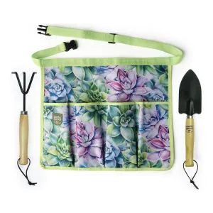 Seed & Sprout 3-Piece Gardening Set, Simply Succulent