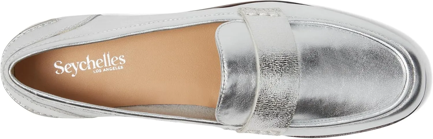 Seychelles Women's Sooner Or Later Metallic Loafer Flat