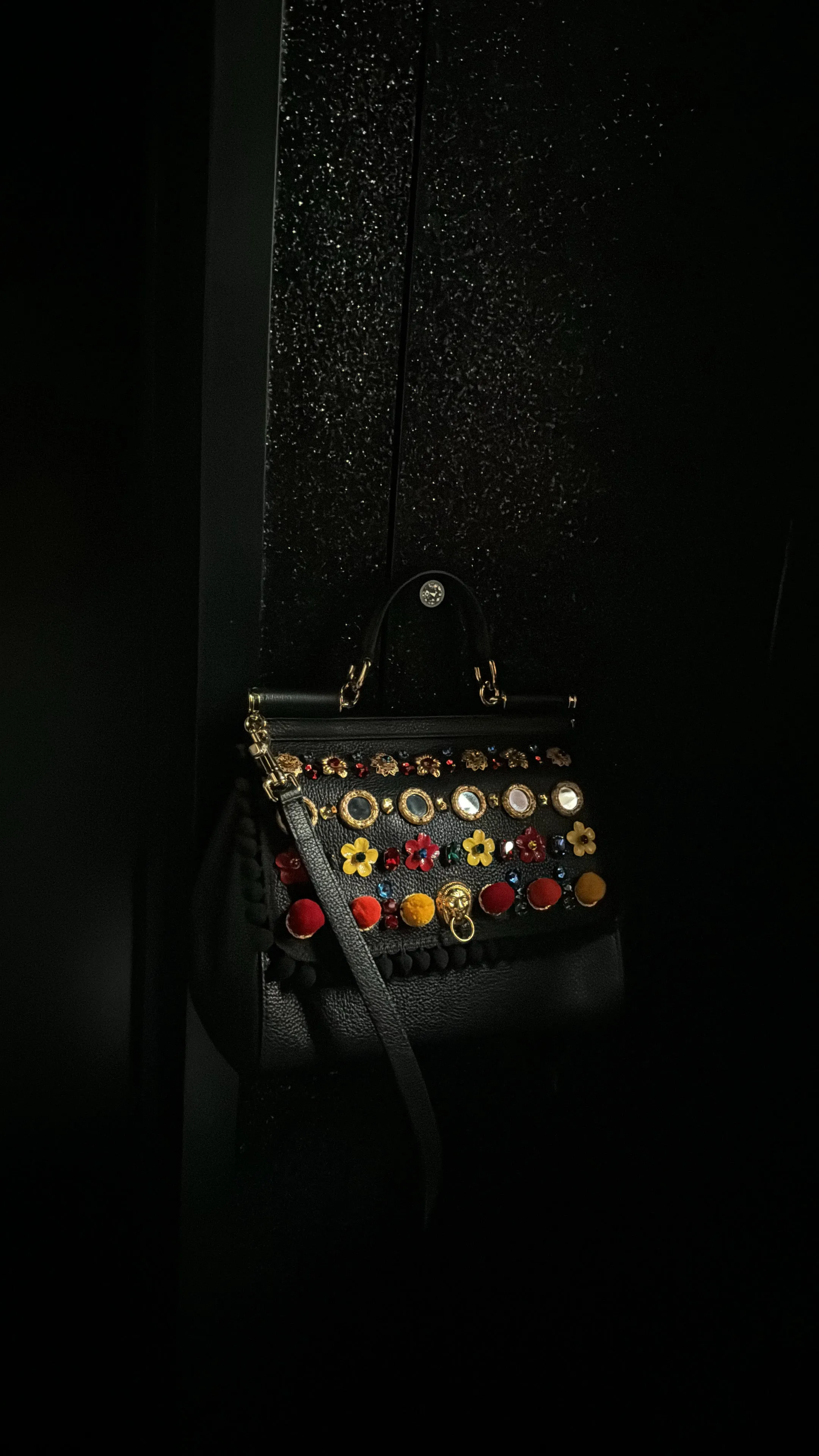 Sicily In Raffia Shoulder Leather Bag