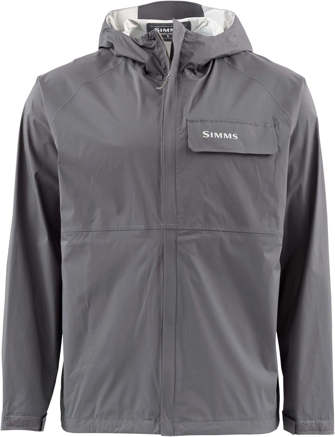 Simms Men’s Waypoints Rain Jacket, Waterproof Fishing Raincoat