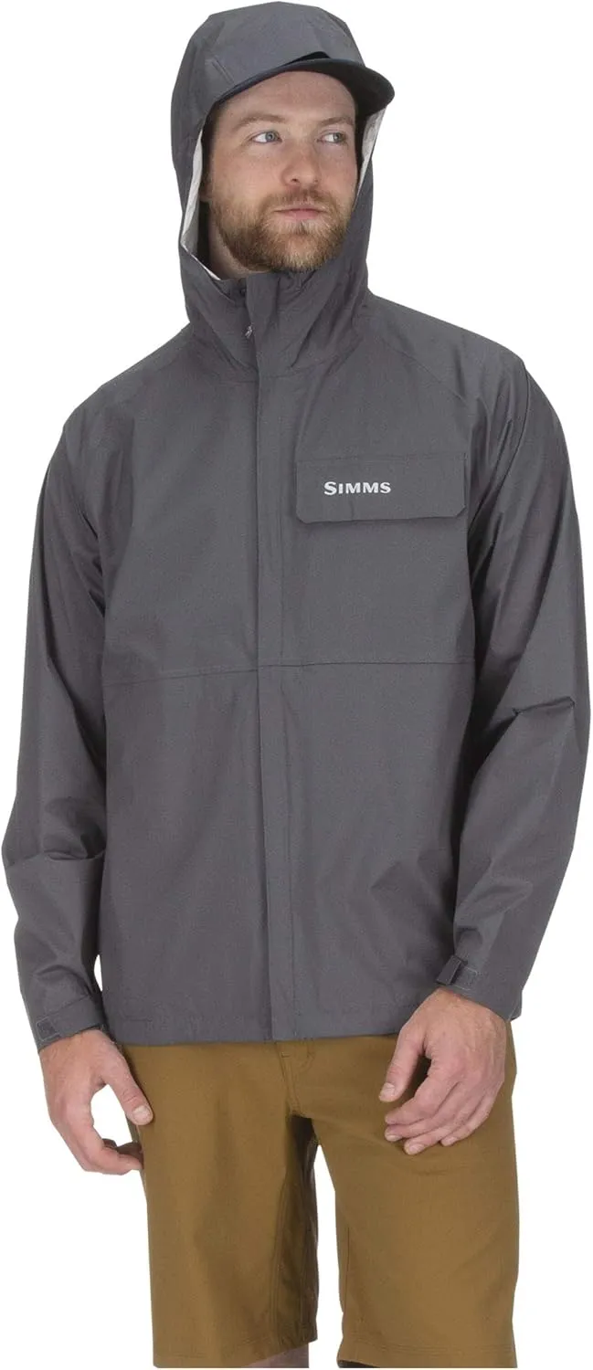 Simms Men’s Waypoints Rain Jacket, Waterproof Fishing Raincoat