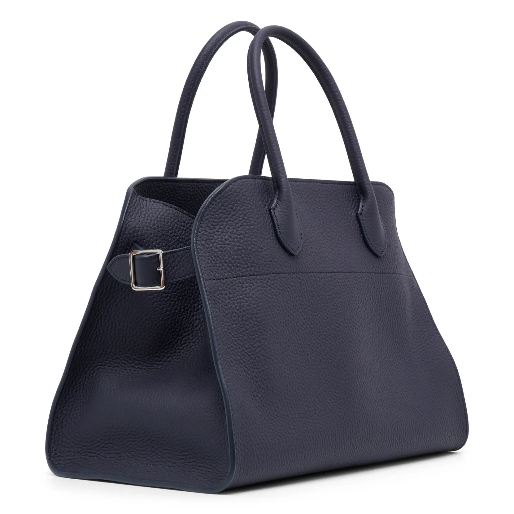 Soft Margaux 12 dark blue leather bag