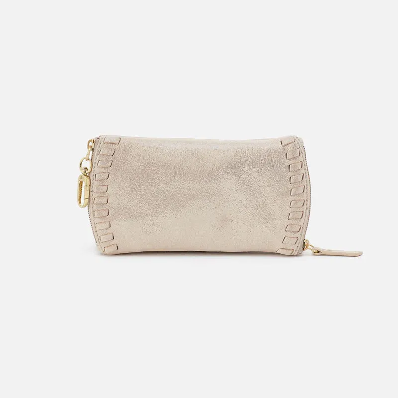 SPARK DOUBLE EYEGLASS CASE in Sand Shimmer