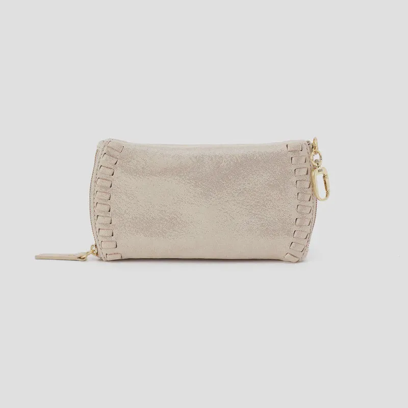 SPARK DOUBLE EYEGLASS CASE in Sand Shimmer
