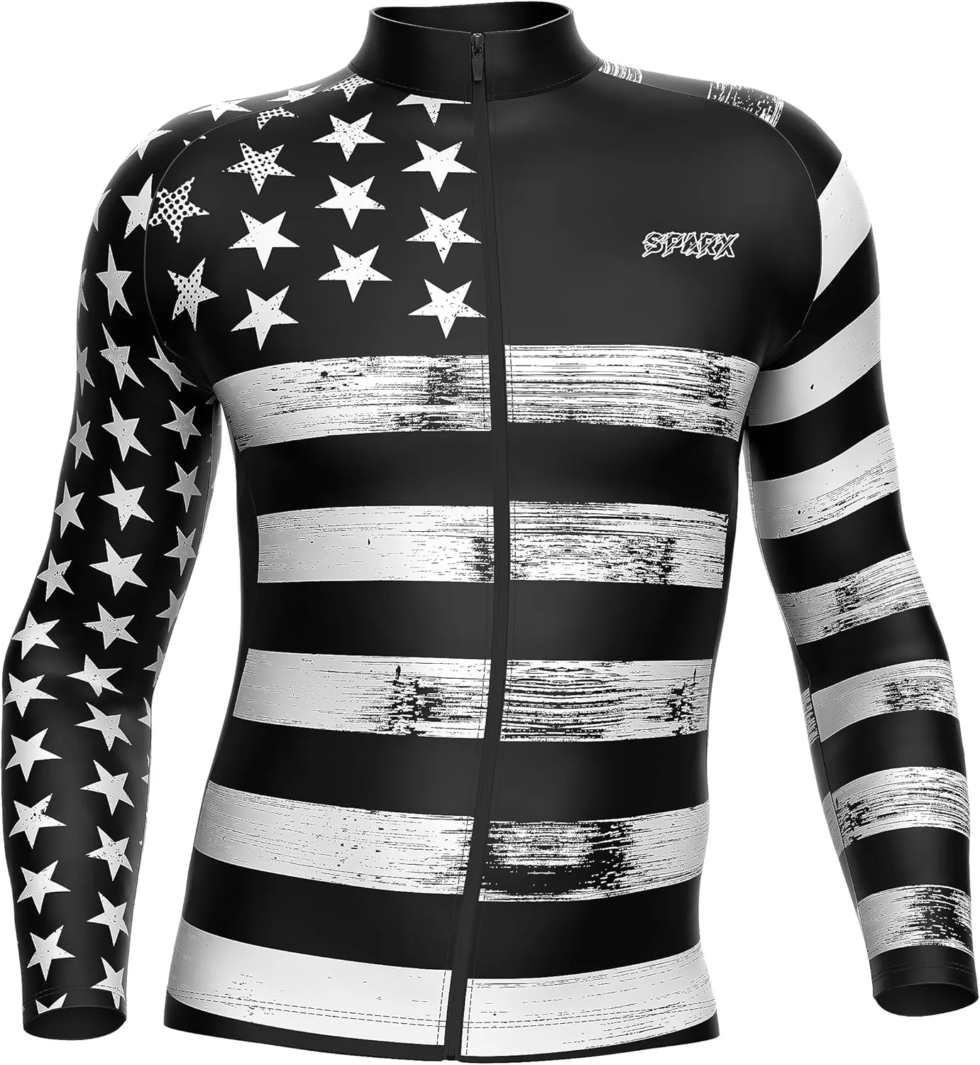 Sparx Men Winter Cycling Jerseys Bike Bicycle Long Sleeve Thermal Fleece Cold Weather Jacket