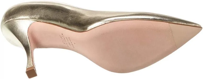 Stuart Weitzman Tippi 95 Suede & Leather Pump